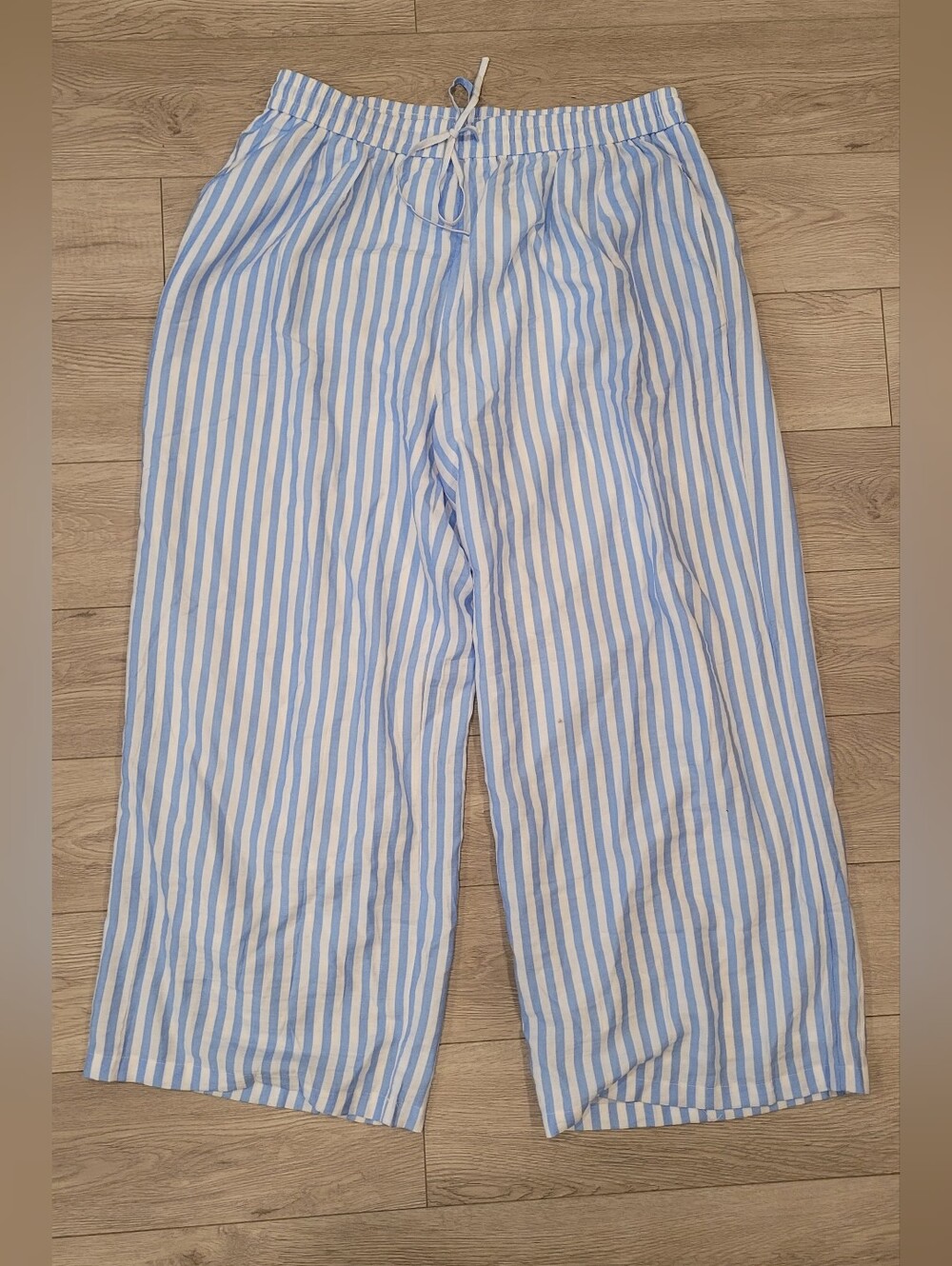 PrettyGarden Striped Chinos